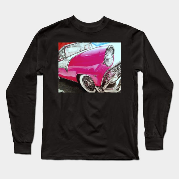 Cherry Long Sleeve T-Shirt by SeanKalleyArt